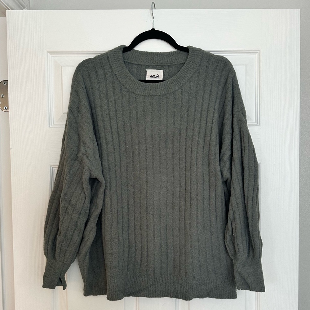 Aerie Ribbed Eyelash Crew